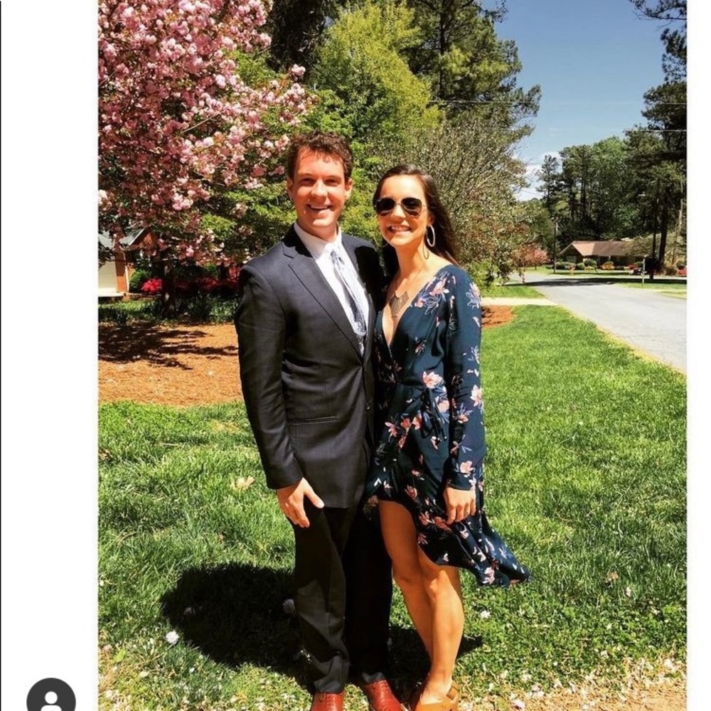 ASTR floral dress